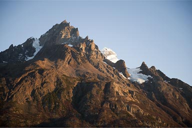 Back of Glaciar Del Frances.