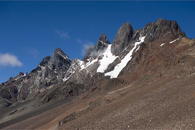 Down the valley to Campo Perros, Torres del Paine.