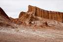 On an overcast day. Chile, Atacama, Valley de Luna.