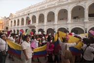 Women action day Cartagena, Colombia.