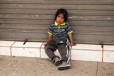 Otavalo, child.