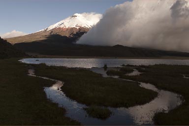 Cotopaxi Laguna de Limpiopungo. Ecuador.