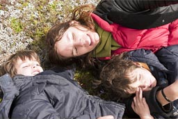 C. and boys, near Cotopaxi.