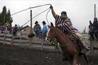 Lasso overhead, Salinas Ecuador.