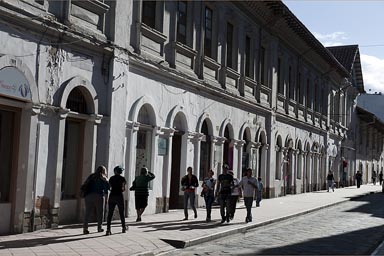 Around cathedral, Cuenca.