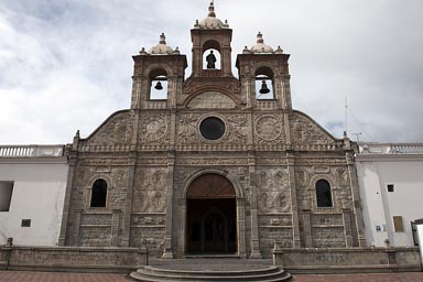 Cathedral portal, Riobamba, Ecuador.