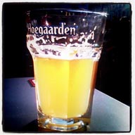 My Hoegaarden.