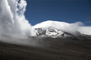 Clouds move in again. Chimborazo.