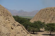 Sipan archeological site, here the found the worlds most famous and richest grave after Tutankhamun, exhibited in the impressive Lambayeque Lord of Sipan museum, Northern Peru.