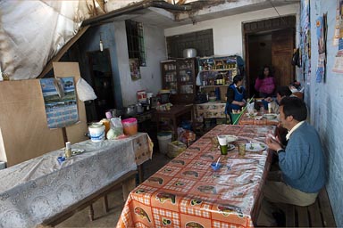 Cheap and good soup. Peru, Cutervo.