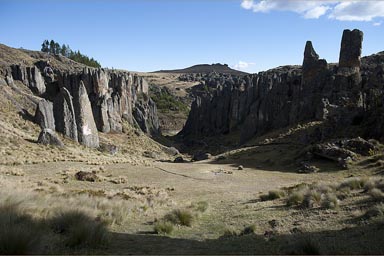 Rock formations Cumbe Mayo.