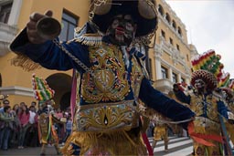 Chains and black facial costumes, signify slaves, Peru independence day. Chains and black facial costumes, signify slaves, Peru independence day.