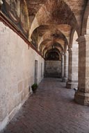 Arcades, cloister of Monasterio de Santa Catalina. Arequipa.