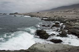 Peru's southern desert coast.