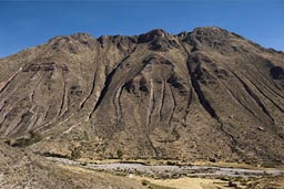 Andean mountain, we are on 3,500m, past Huambo, Peru. 