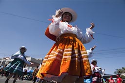 Arequipa Day, Peru.
