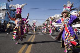 This is Arequipa Day. Peru.