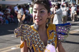 Beautiful dancer, Arequipa Day.