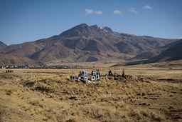 From Puno to Cusco, Peru, altiplano.