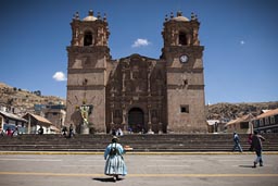 Puno cathedral, Peru.