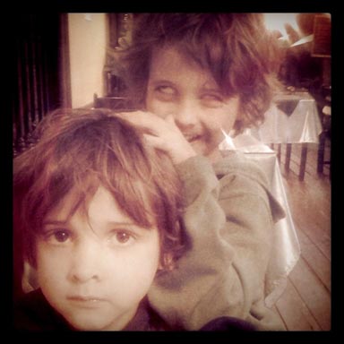 The boys crimazing. The boys crimazing.