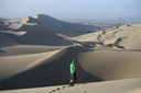 There are worse places in the workd to pee, than in Huacachina desert dunescape.