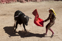 Bullfight Huambo.
