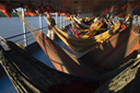 In morning light and passengers still sleep. On Maranon River, Peru. In morning light and passengers still sleep. On Maranon River, Peru.