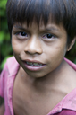 Kokama Kokamilla boy. Peru, Loreto, pueblo de 8 de octubre.