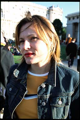 Agnieszka, jeans jacket