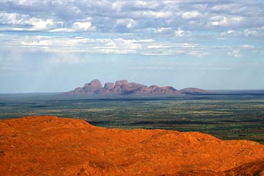 Kata Tjuta as seen from Top of Uluru