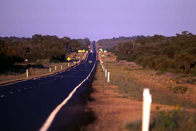 The road on the first morning