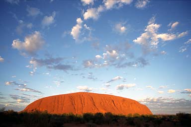 Uluru at sunrise