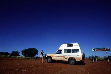 Start of the greatest unknown the trek between Kintore and Docker River, which is not frequented very much