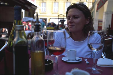 Lunch with Agnieszka in nice's old town