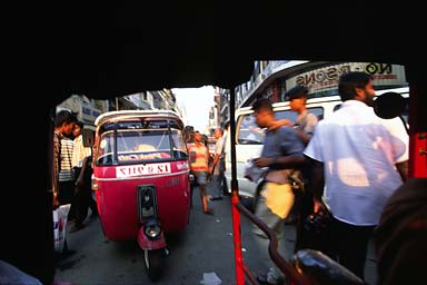 Colombo Pettah, busy street