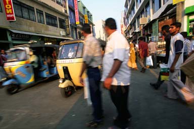 Colombo Pettah, busy street